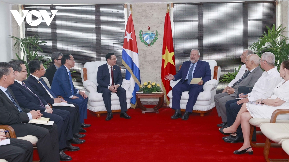 Vietnamese NA Chairman meets with Cuban PM in Havana